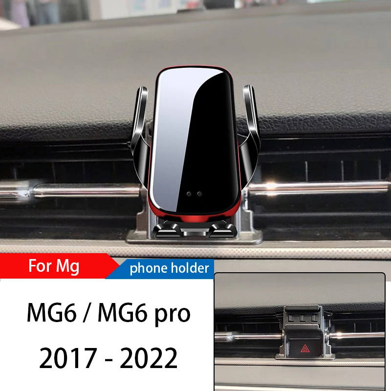 

Wireless Charger Car Phone Holder Mount Stand For MG MG6 2017-2022 Adjustable GPS Navigation Mobile Bracket Install Accessories