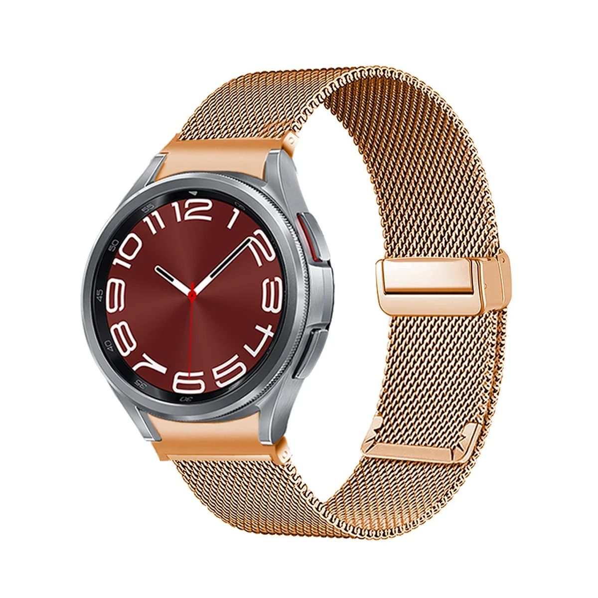 Premium Metal Mesh Magnetic Strap for Smartwatches - Sleek No-Gap Design Bracelet