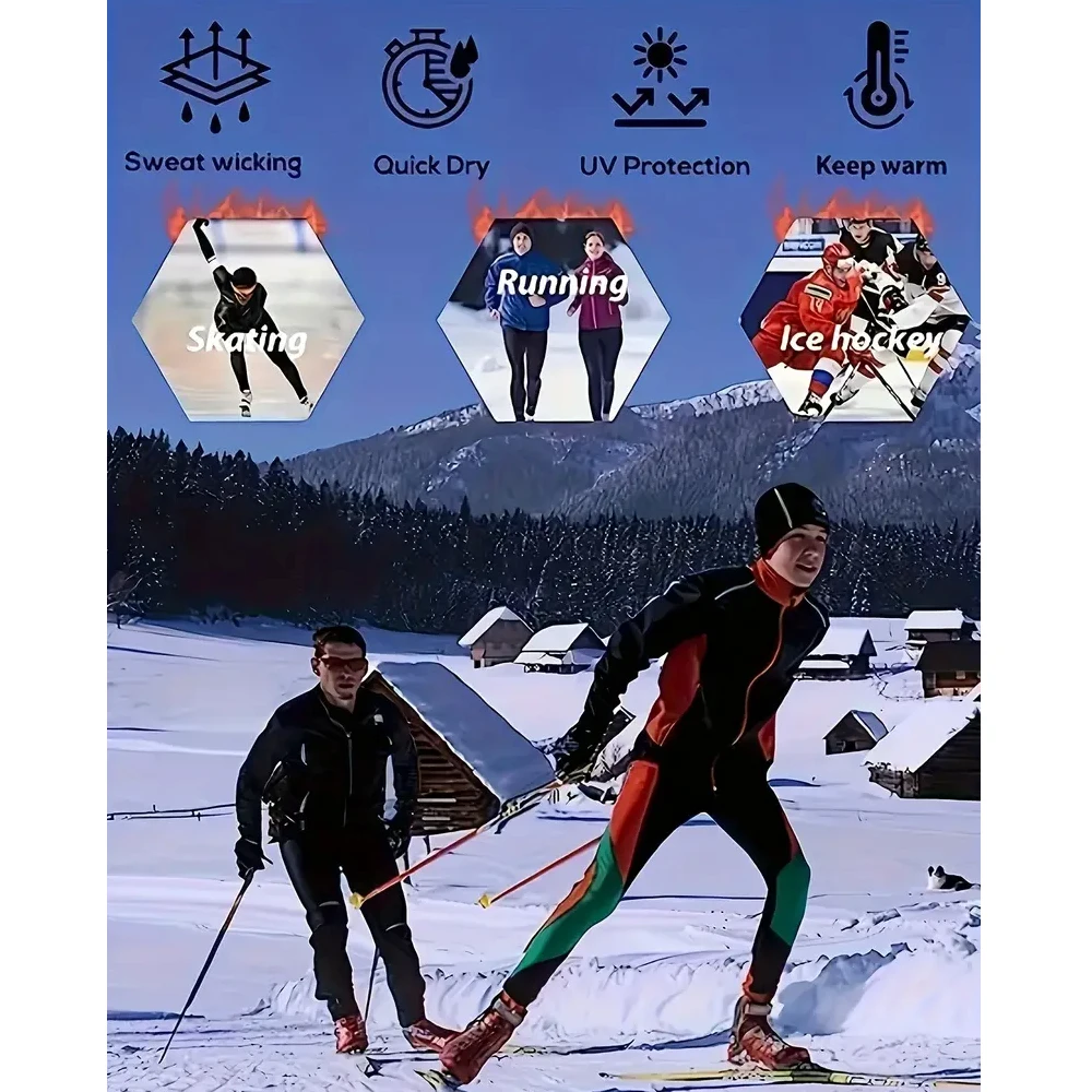 الشتاء ملابس اخلية حرارية مجموعة للرجال الدفء طويل...