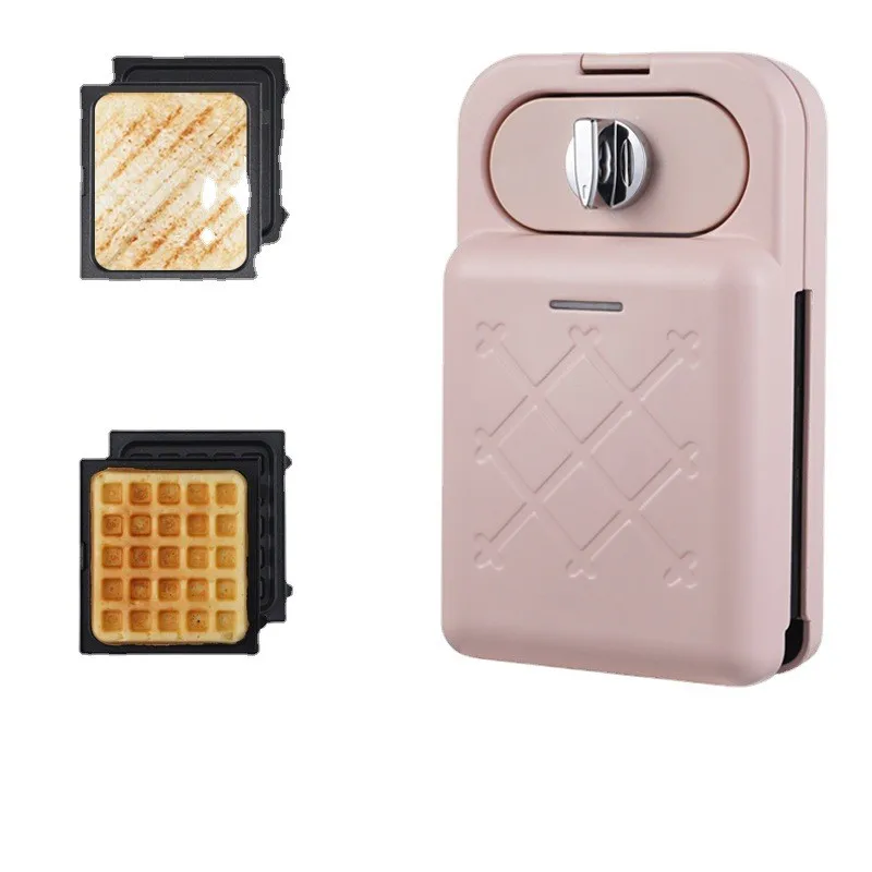 сэндвичница Sandwich Maker Timed Breakfast Machine Multifunctional Household Small Waffle Machine Light Food Pressure Toaster