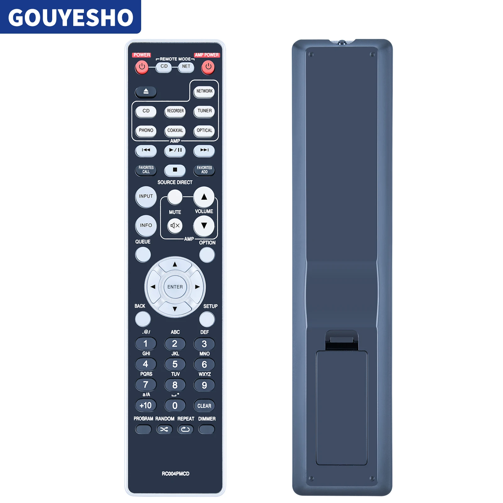 Nuovo Rc004Pmcd Sostituisci Il Telecomando Per Marantz Audio Cd Player Cd6007 Pm6007