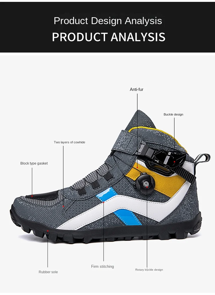 Riding boots, motorcycle mesh breathable off-road men's and women's leather rally boots, waterproof motorcycle equipment, summer