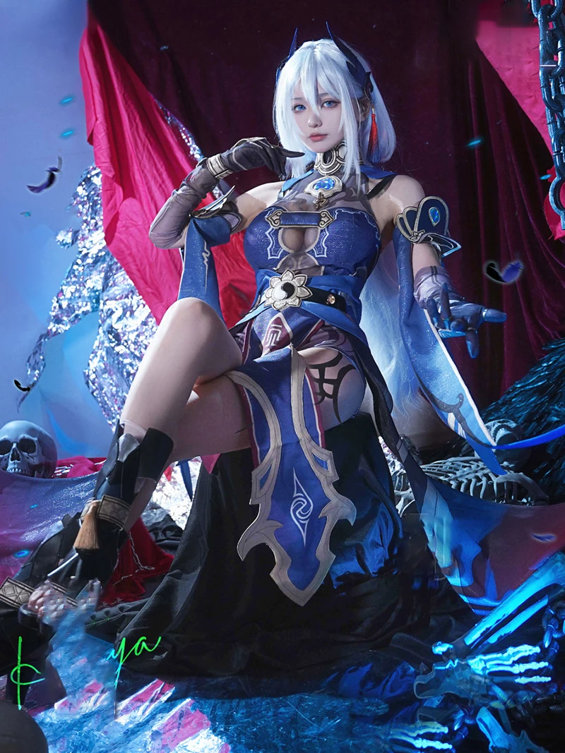 

Hanya Cosplay Costumes Game Honkai: Star Rail Sexy Jumpsuit Uniform Woman Party Halloween Role Play Clothing Outfit