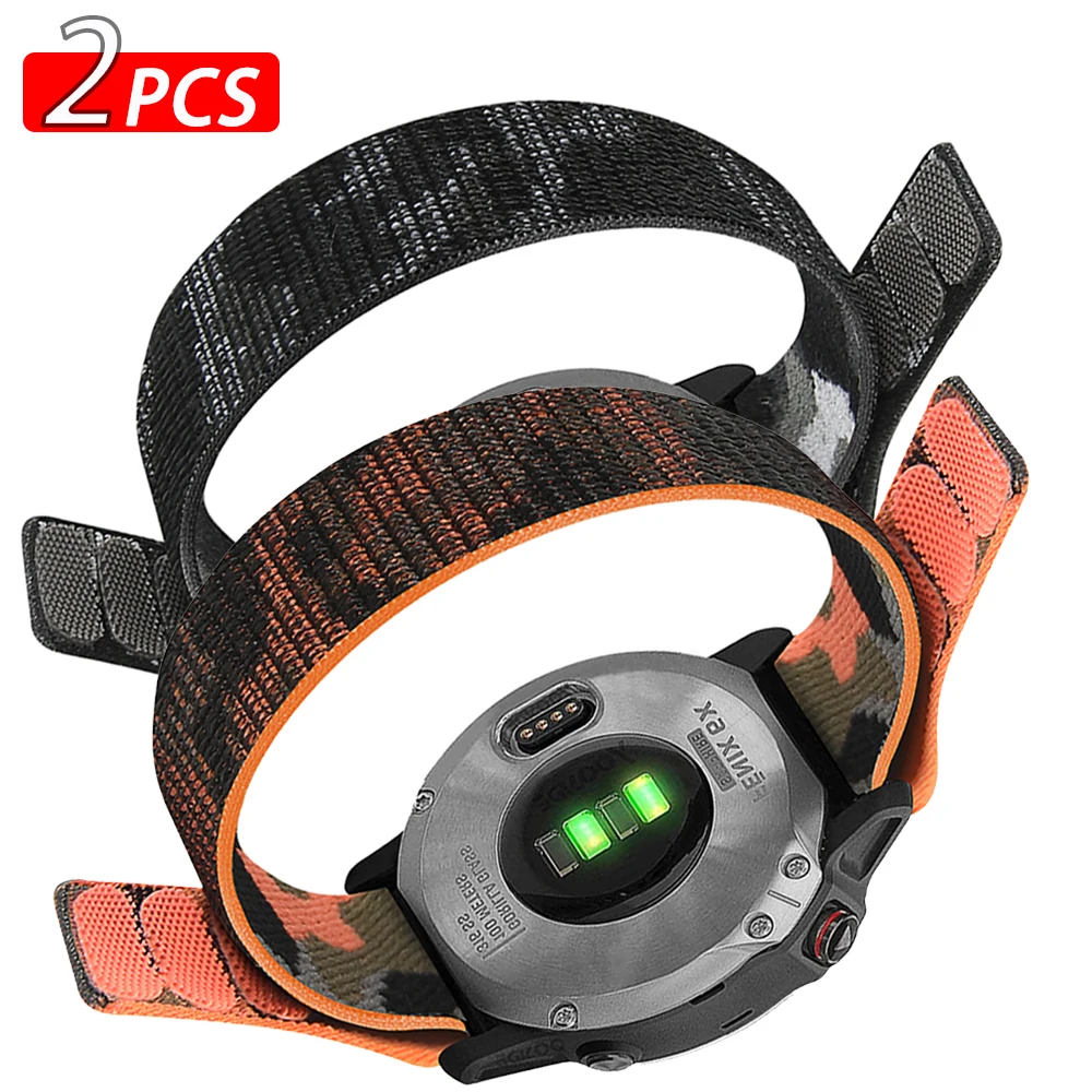 Ultra-Slim Feather-Light Nylon Loop Strap, QuickFit Design (22mm & 26mm)