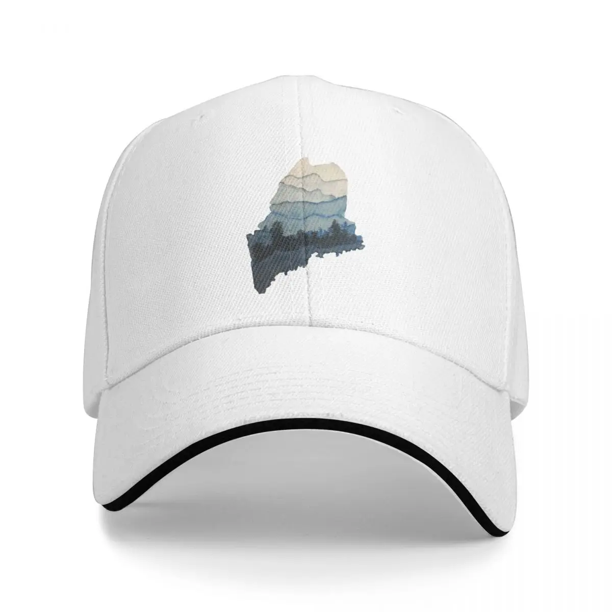 

Maine Mountains Cap Baseball Cap Luxury hat cosplay luxury woman hat Men's