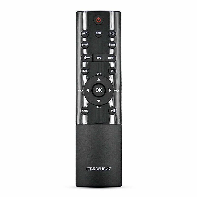 New Original CT-RC2US-17 For TOSHIBA TV Remote Control Google Cast 32L221U 43L621U 49L621U