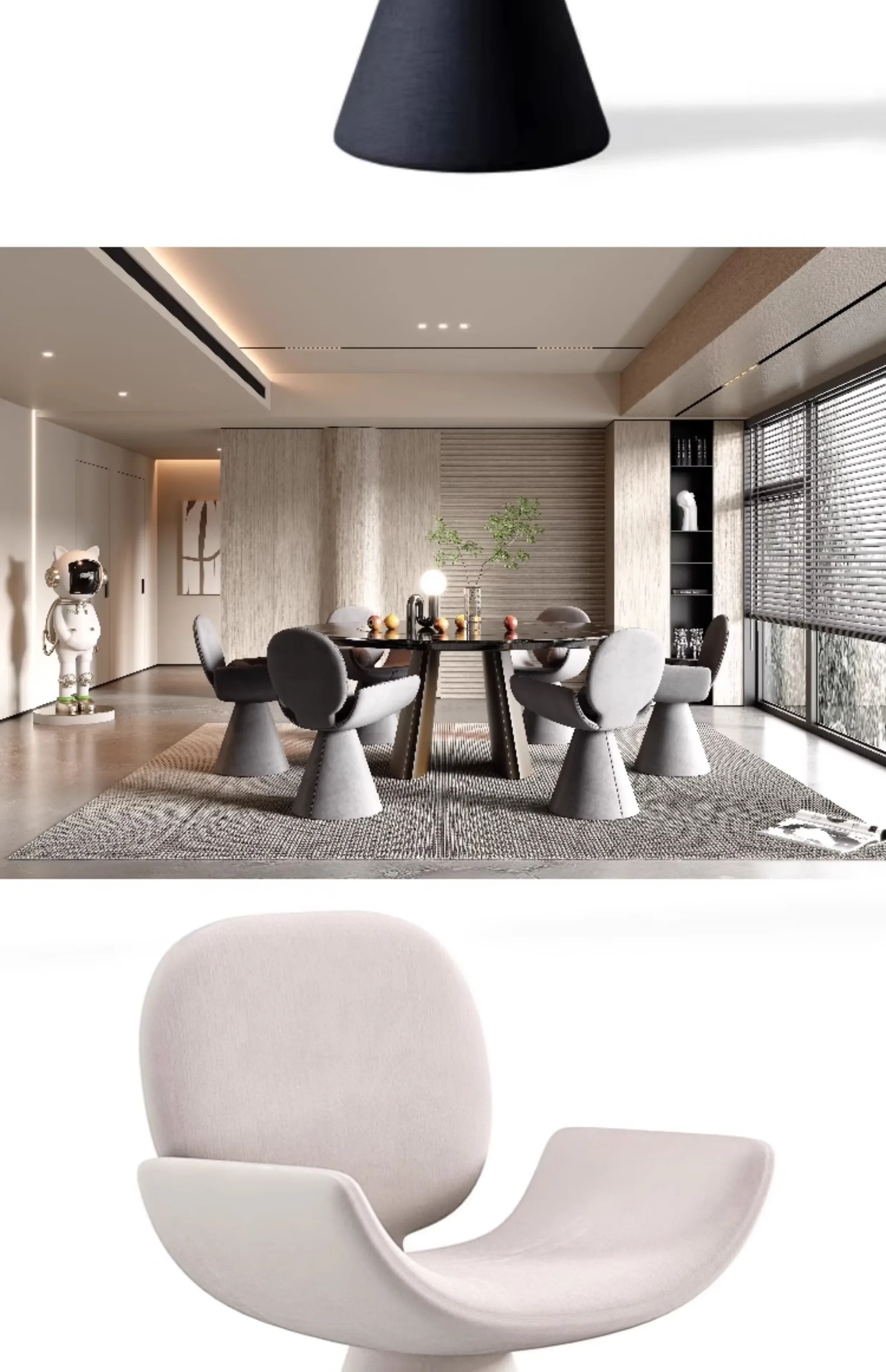 Description Picture 5 of itemEvent Chair Dining Vintage Chaise Design Beauty Salon Wooden Chairs Minimalist Desk High Interior Sillon Room Pc Furniture