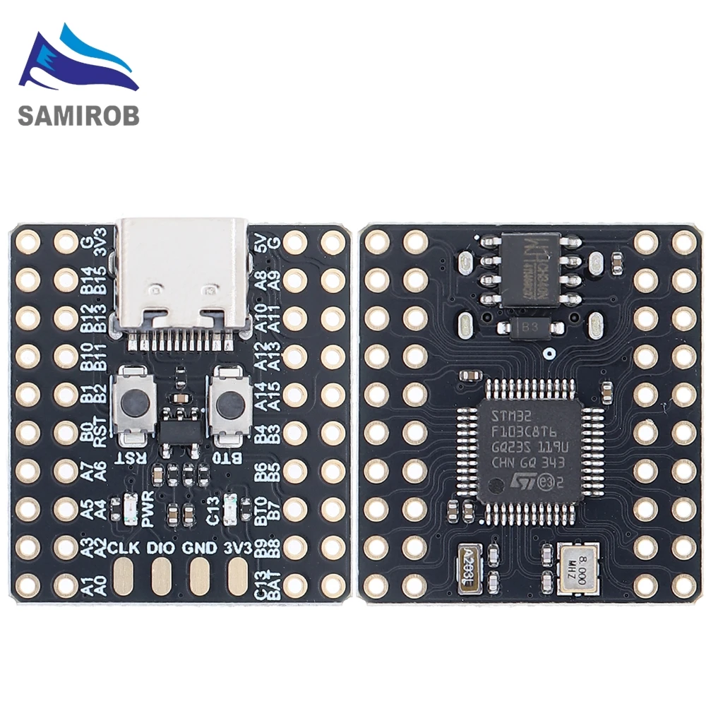 Original Chip Mikrocontroller Core Board Mini STM32F103C8T6 CH340 Entwicklung Board ARM Architektur Mindest System Correx-M3 – Detail 3