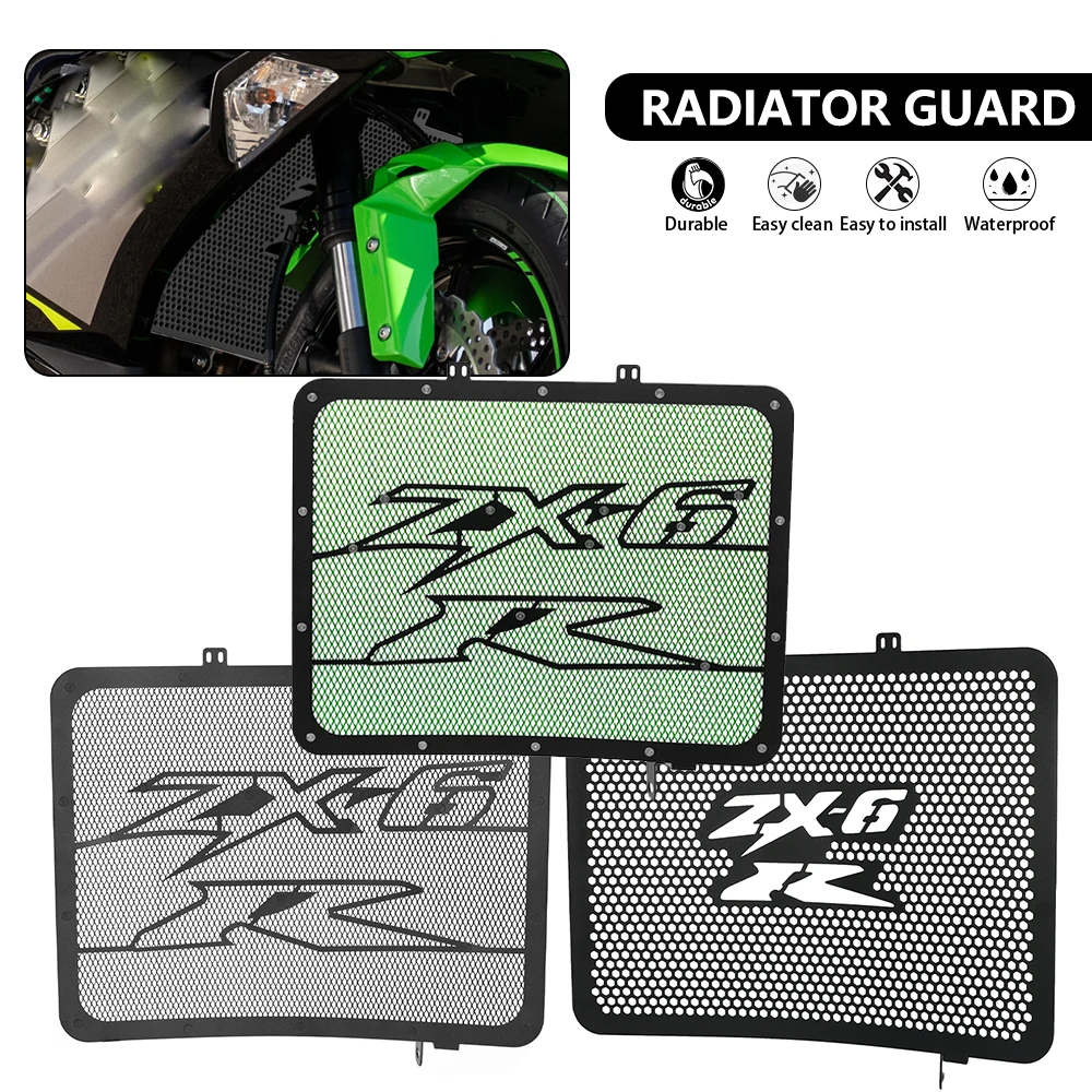 Zx6r Radiator Guard Motorcycles Accessories Radiator Grille Guard Cover Protector For ...