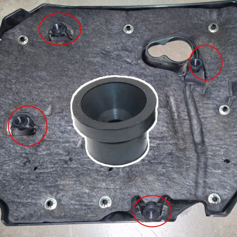 Diesel Engine Top Cover Grommet Rubber Buffer Mount Bush For Volvo C30 S40 V50 C70 V70