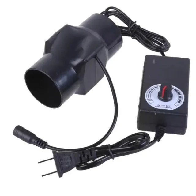 พัดลมดูดอากาศเงียบ 12V 50 มม. พร้อมแรงลมทรงพลังสำหรับการระบายอากาศในห้องน้ำ ห้องครัว และการติดตั้งในพื้นที่ขนาดเล็ก 1