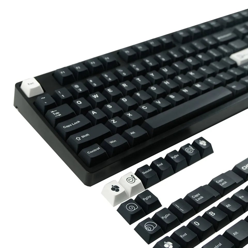 GMK Black Snail キーキャップセット GMK BLACK SNAIL – GEONWORKS