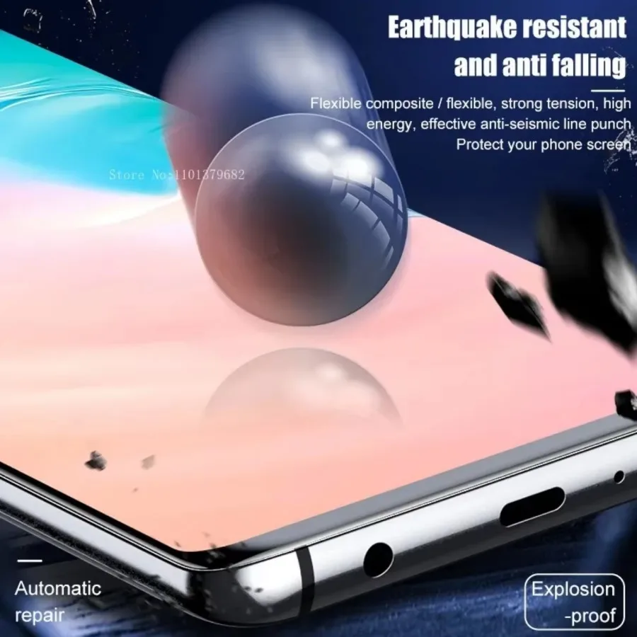 5-Pack HD Hydrogel Screen Protector Film