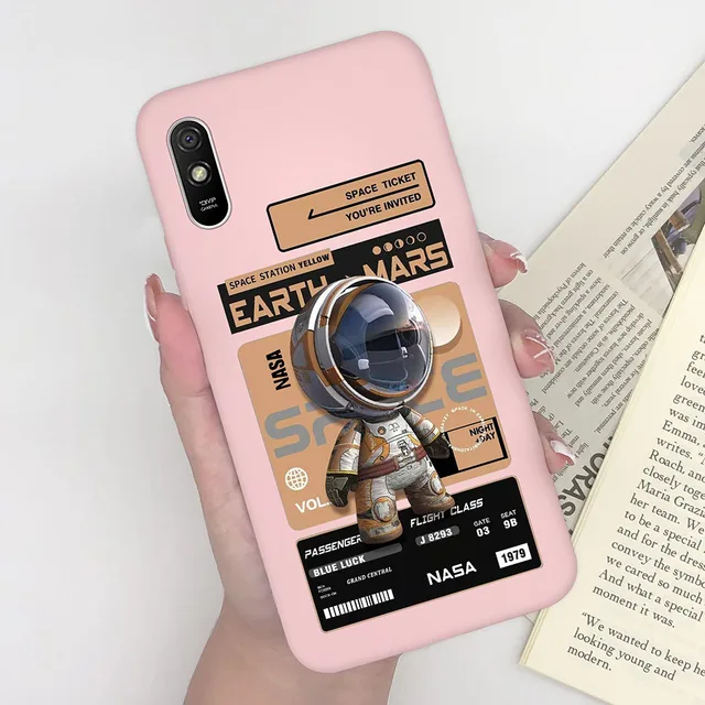 Funda Silicona Xiaomi Redmi 9 Lila en TECNOTEMCO, S.L. - FUNDAS MÓVIL -  Fundas Xiaomi