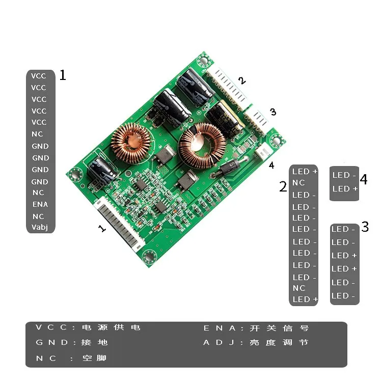 UNIVERSAL LCD TV 26-65 INCH LED BACKLIGHT BOOSTER BOARD CONSTANT CURRENT BOARD TV BACKLIGHT DRIVER GOLD-32E