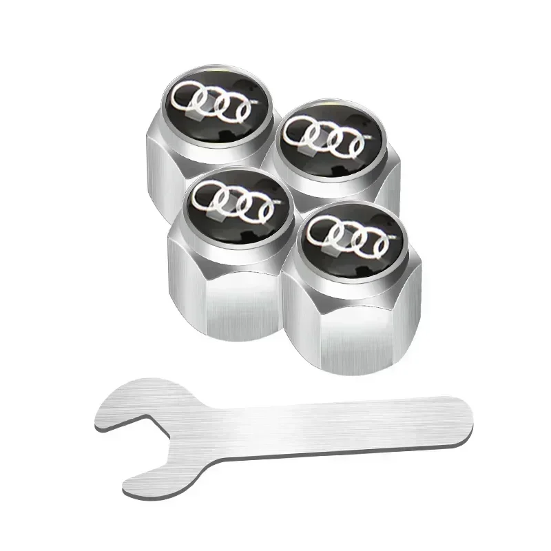 Luxury Car Wheel Tire Valve Caps - Dust-proof Rim Stem Covers