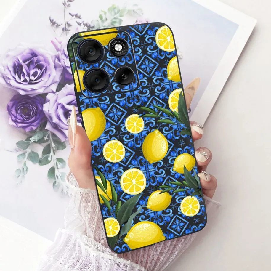 Stylish Bowknot Flower Soft Silicone Phone Case