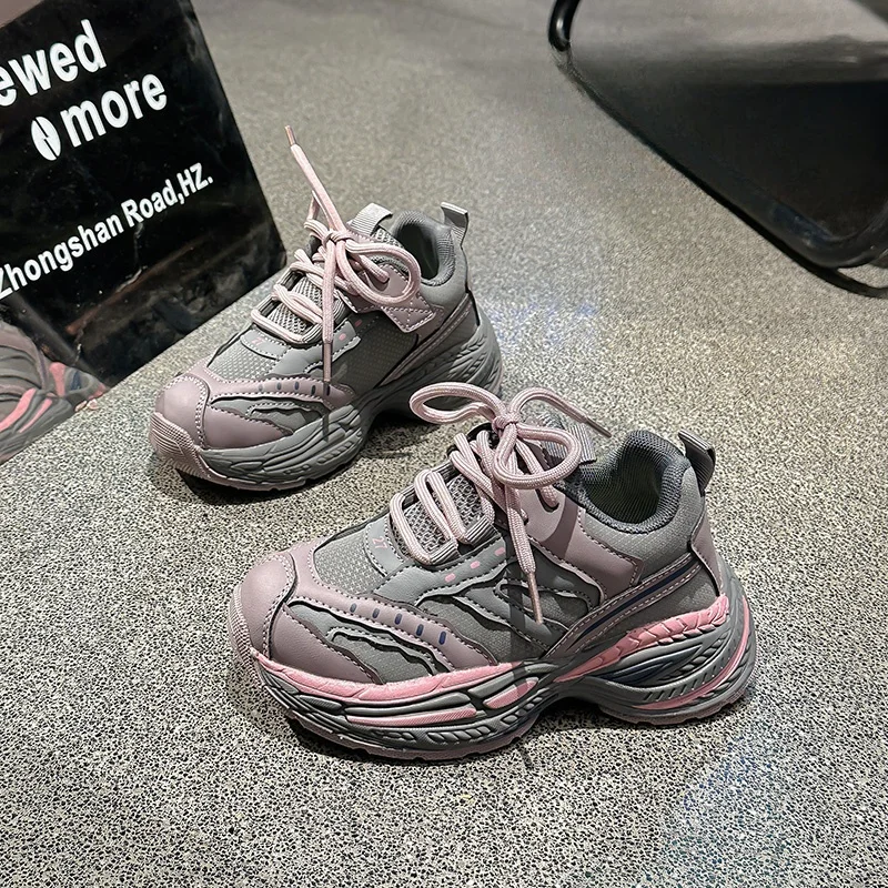 Kinder Tennis Herbst Neue Kausal Mode Kinder Mädchen Sport Schuhe Leichte Atmungsaktive Laufschuhe für Jungen Haken_voghion.com