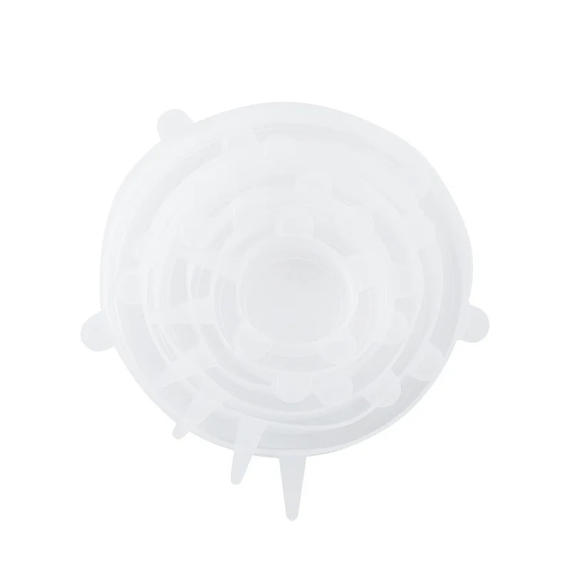 6PCS White