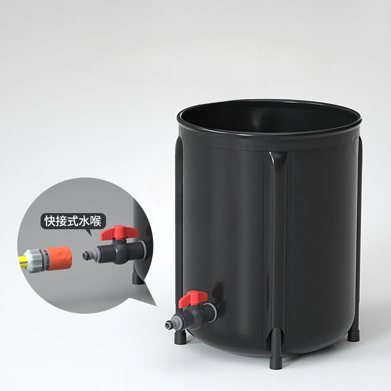 

Car washing machine dedicated water bucket, car mounted folding bucket with faucet, water storage tank, large capacity Oxford