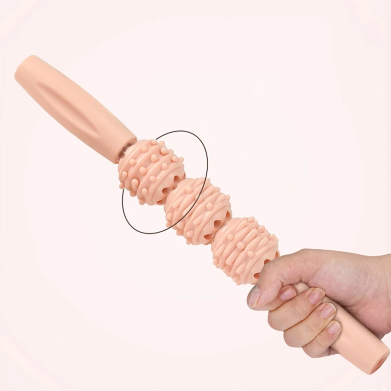 A17F-Massage Stick Roller Leg Rolling Leg Slimming Roller Muscle Massager Fascia Stick Muscle Relaxation