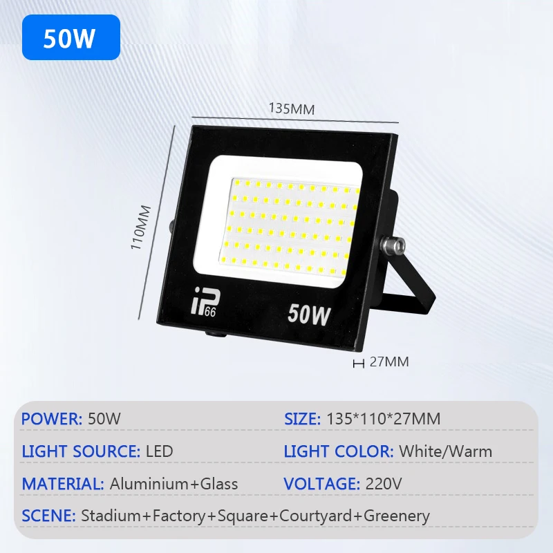50W-White Light
