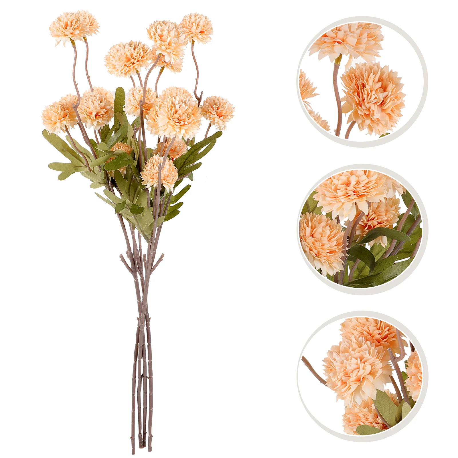 

4 Pcs Artificial Flower Decoration Fake Roses Artificial Flowerss Ornaments for Wedding Roses Artificial Flowers Lifelike Faux