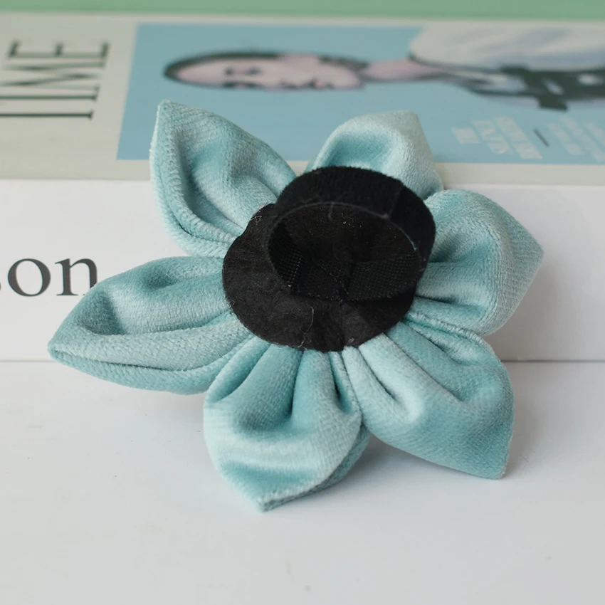 Flower Personalized Pitbull German Shepherd American Cocker Spaniel Akitas Medium Large Engrave Name Flannelette 29