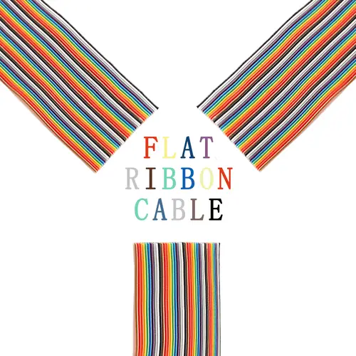 1/3/5Meter 6/8/10/16/18/20/26/34/40P 1.27mm Pitch Color Flat Ribbon Cable Rainbow DuPont Wire For IDC 2.54mm FC Connector - Image 3