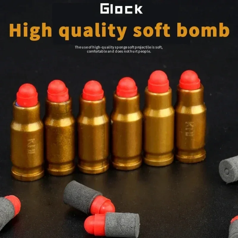 Newest Shell Ejecting  Airsoft Pistol Soft Bullet Toy Gun Weapon Children Armas Shoot Outdoor Game Boys gift 6