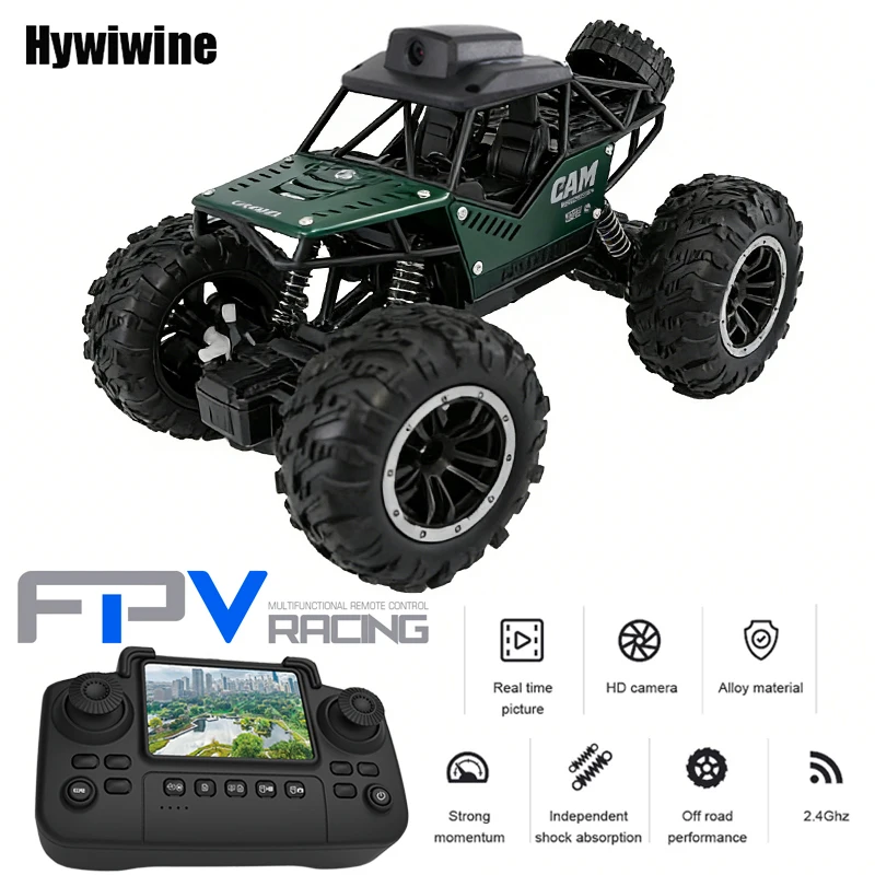 Voiture RC 4WD 2.4GHz tout-terrain rapide 40km/h