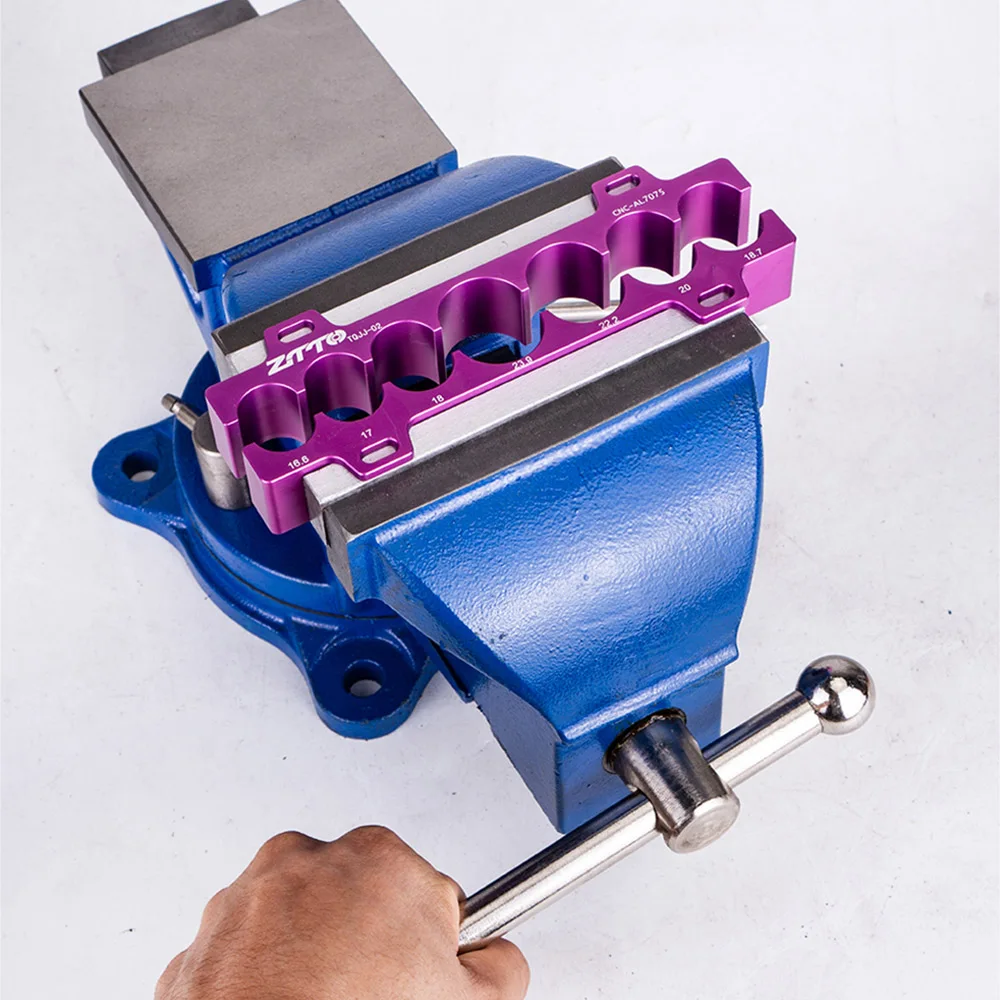 Bicycle Universal Table Vise Inserts Clamp Tool Jaw Vice Worktable Bench Bike Hub Fork Pedal Tool Multifunction ZTTO bicycle clamp tool