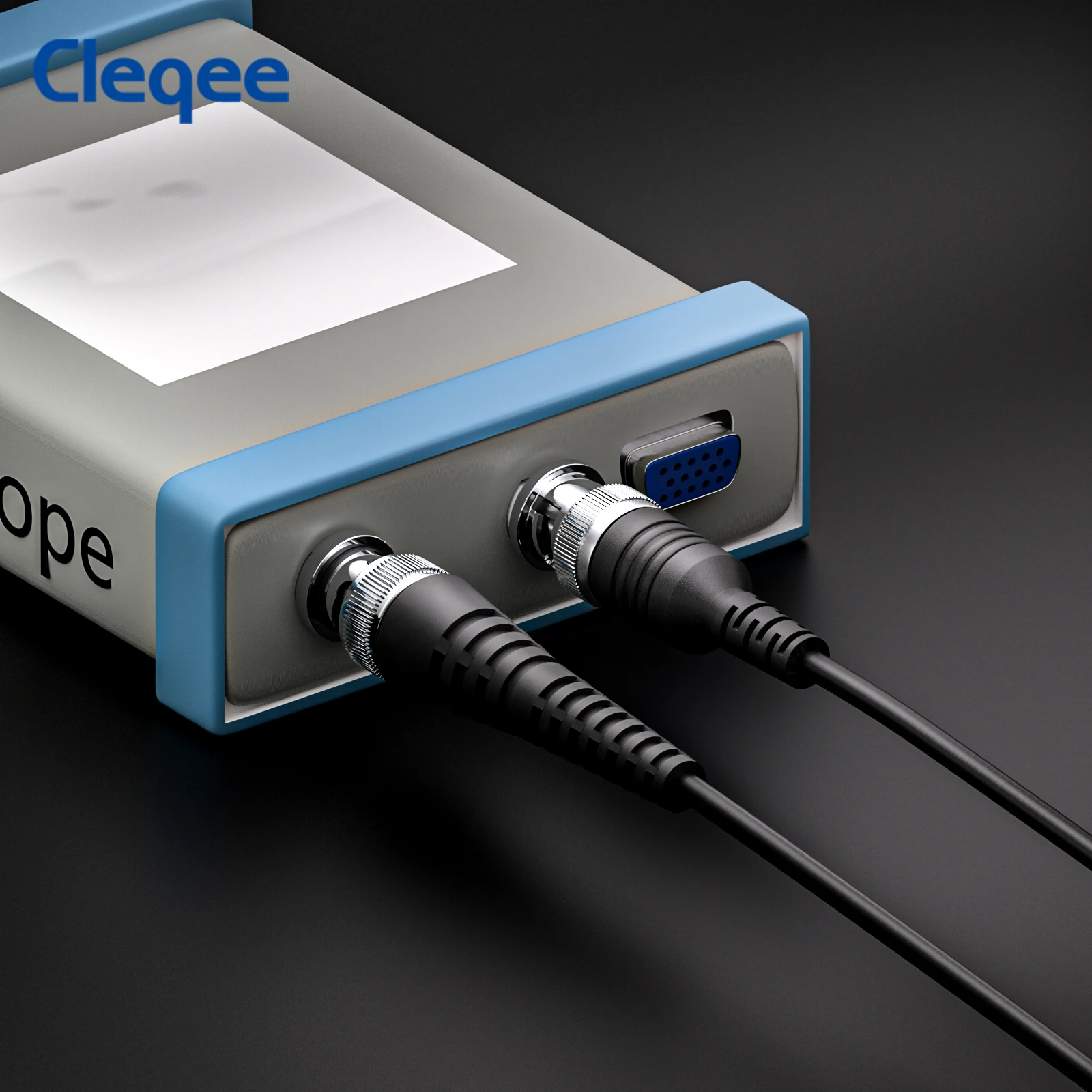 Cleqee CKT014 Universal Oscilloscope Probes with Accessories Kit 100MHz 1X 10X BNC Test Leads Wire Piercing Probe oscilloscope probe test probe lead cable