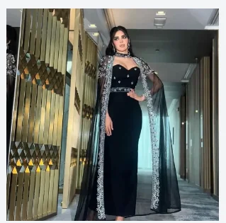 

A Line Evening Party Dresses Prom Dresses Graduation Gowns Pink Long Capped Sleeves Formal Special Occasion Party 2024