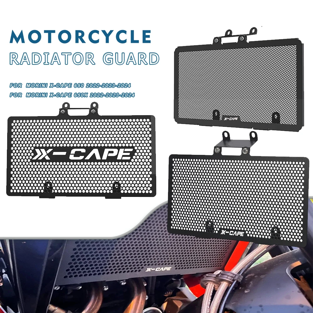 

2023 2024 X-CAPE650 New Motorcycle Radiator Grille Guard Protector Cover Protection For Moto Morini XCape 650 650X X Cape 2022