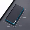 Men's Wallet Long Fashion Multiple Card Slots Men's Wallet Slim Long Thin Mens Luxury Wallet Designer Wallet Men with Coins Bag 4