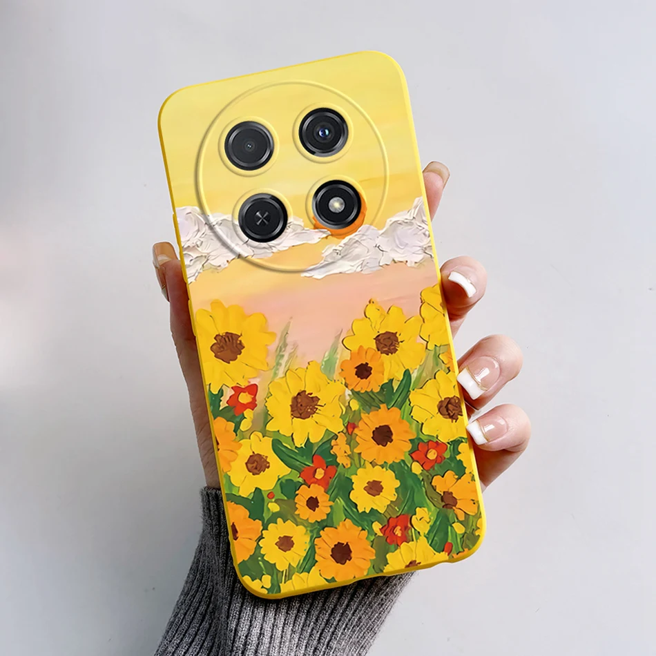 Cute Cartoon Cat Silicone Back Cover - Soft Protective Case