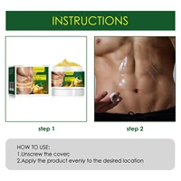 Crème de Massage pour hommes, pour soins du corps, Sensation chauffante, récupération post-entraînement, hydratante, raffermissante pour la peau, Routine Non grasse, 50g 6