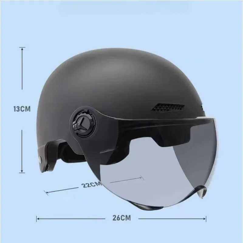 Unisex Safety Half Helmet with Goggles 5