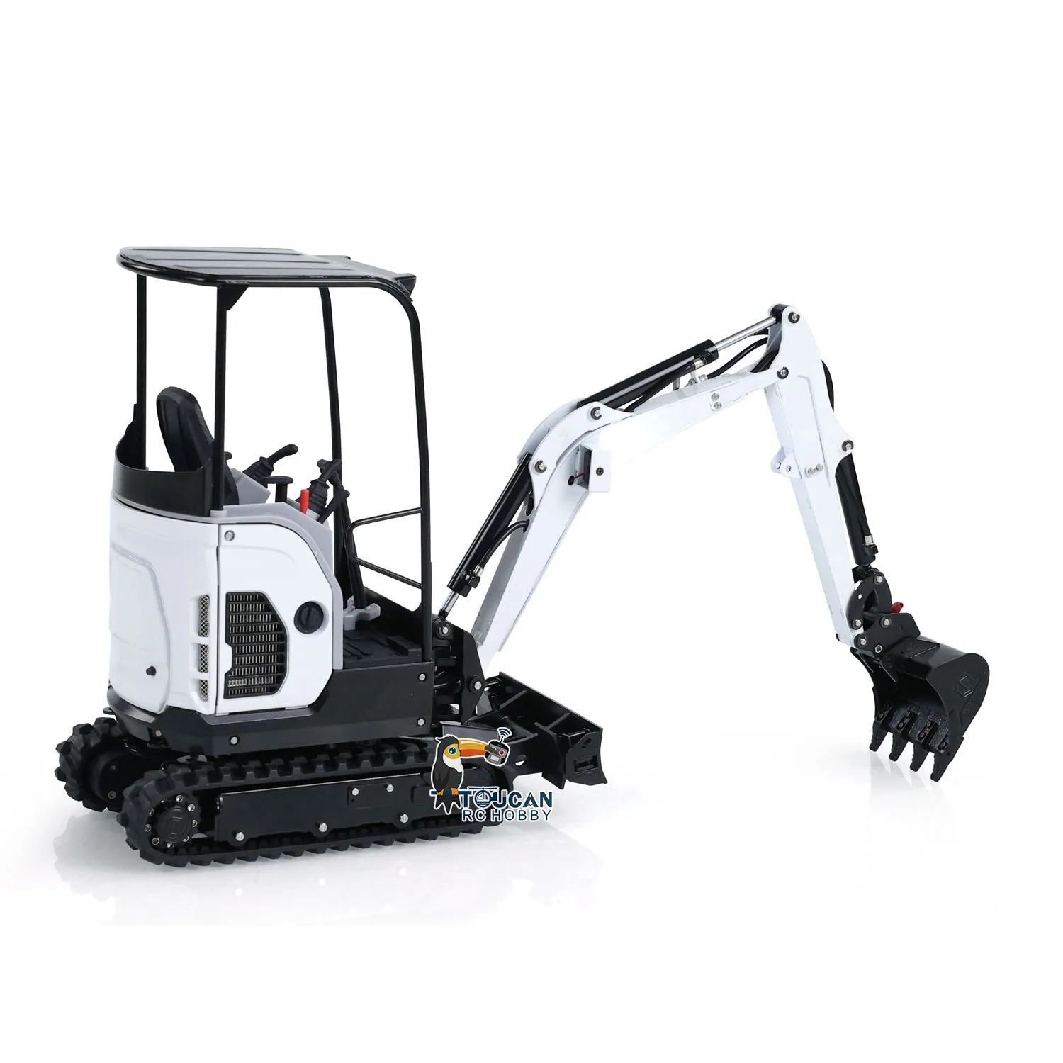 Toys Digger JXMODEL 1/14 Mini  RTR RC Excavator JX-E20 Hydraulic Machinery Model Radio Control Tracked Car Truck Construction 6