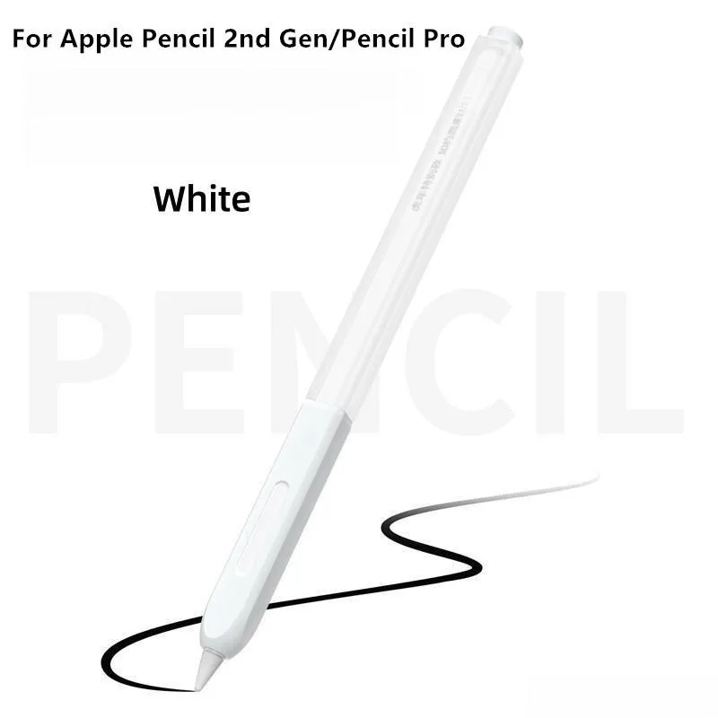 Shockproof Transparent Silicone Protective Pencil Case