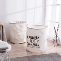 Foldable Laundry Basket Printed Storage Basket for Dirty Clothes Kid Toy Storage Bathroom Laundry Hamper Dirty Clothes Organizer 3