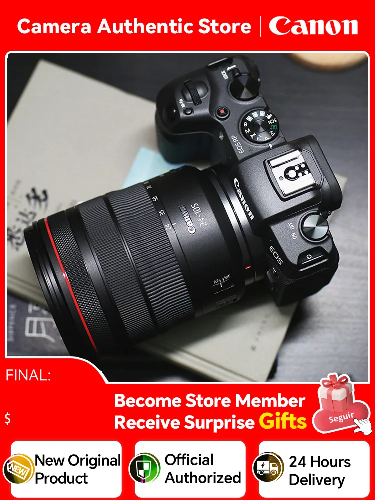 Canon EOS RP FullFrame Mirrorless Digital Professional Camera 4K Video