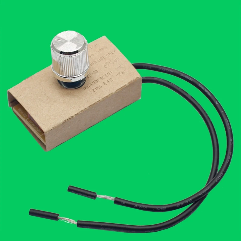 Rotary Dimmer Switch Lamp Stepless Dimming Controller Personal Care