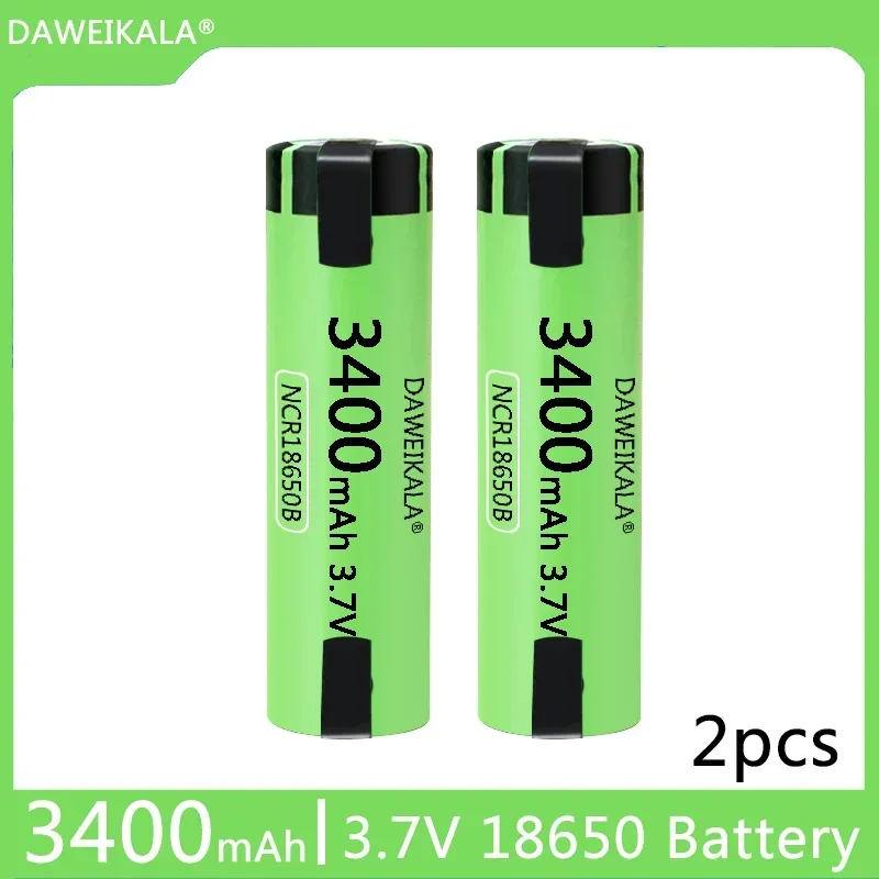 Daweikala 100% Bateria Recargable Ncr18650B De Iones De Litio, Originale, 3.7V 3400 Mah,Descarga Envio Gratis, Novedad De
