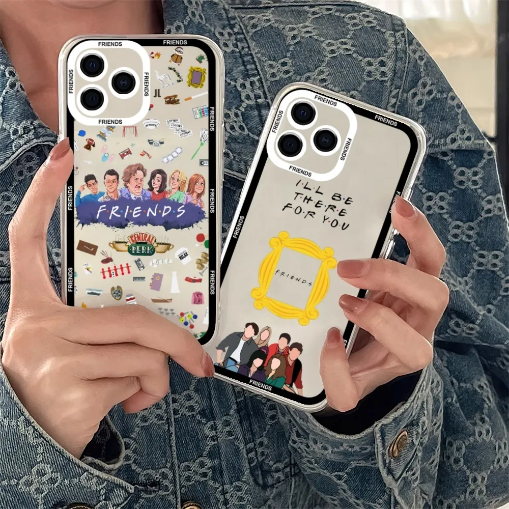 Custodia Per Telefono Tv F-Friends Per Samsung A 73 72 71 70 53 52 51 32 Custodia Trasparente