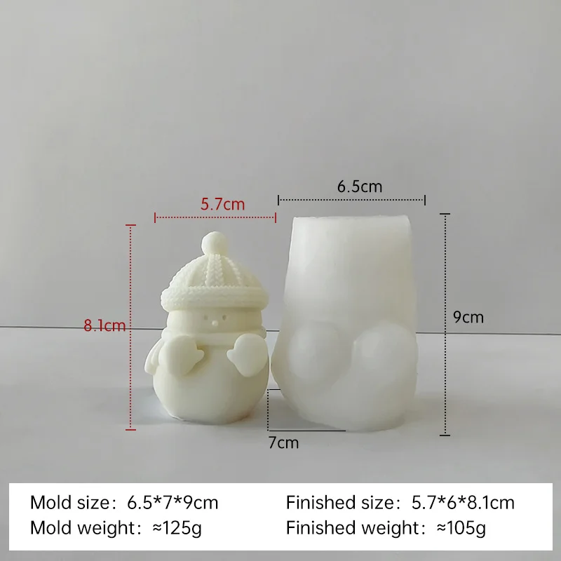 Albero di Natale Renna Pupazzo di neve e Albero. Christmas Deer Snowman Tree Shape Silicone
