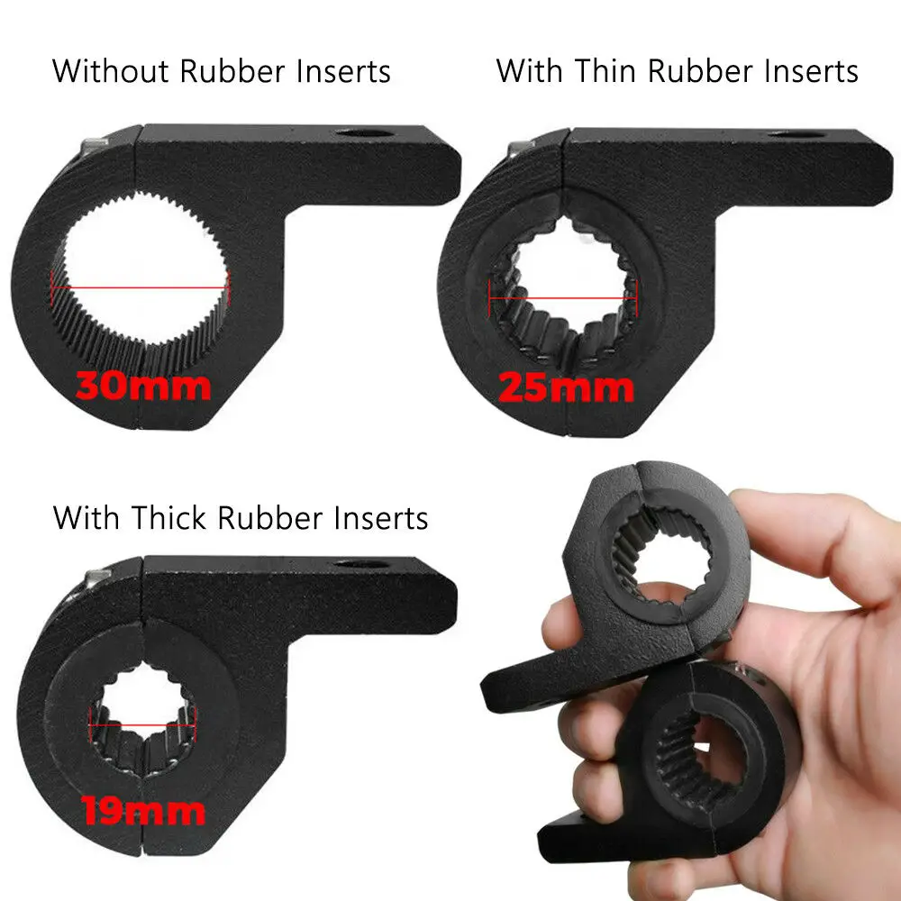 Supporto Tubo Regolabile In Acciaio Inox - Staffa Per Tubi Da 51mm - Foto 7