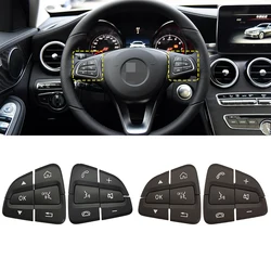 For Mercedes W205 W253 Car Steering Wheel Control Buttons Cover For Benz C GLC Class 2016-2022 C180 C200 GLC300 AMG 0999050200