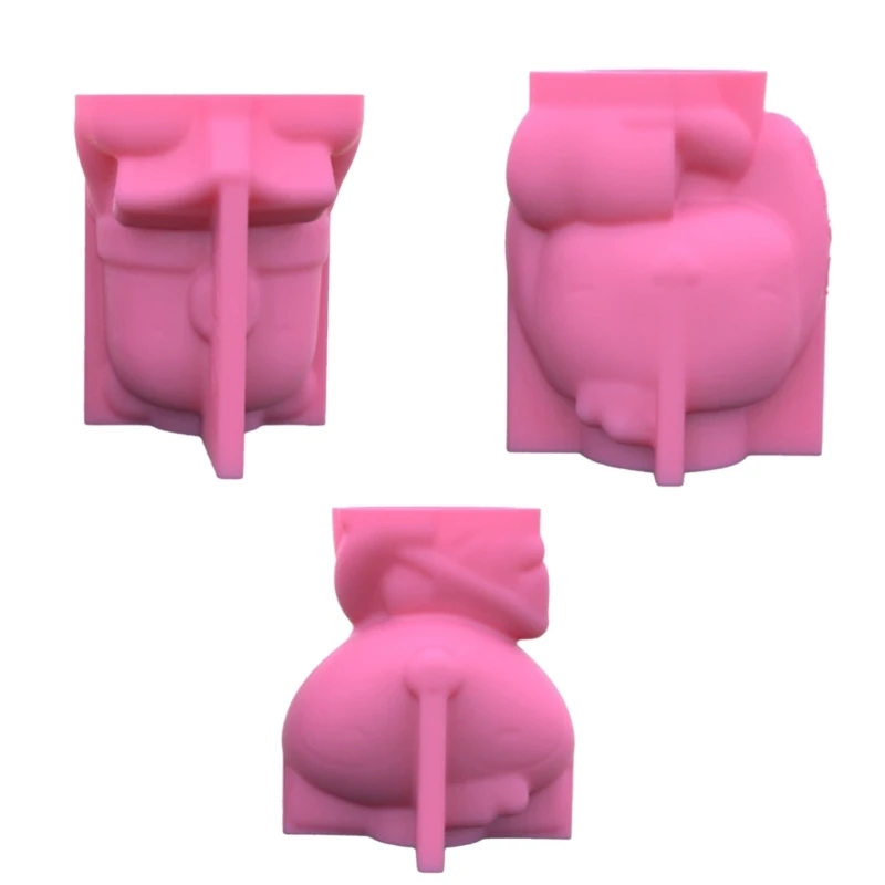 

Geometric Bear Rabbit Foxes Gypsum Silicone Molds Storage Box Mold for Making Succulent Plant Pot Flower Pot Pen Dropship